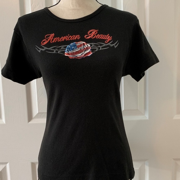 Alore Tops - American Beauty T Shirt